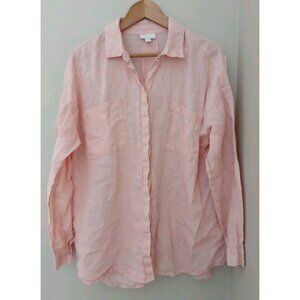 J. Jill Love Linen Button Up Blouse